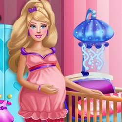 pregnant barbie cartoon